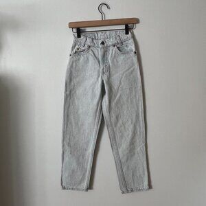 Vintage 1981 Levi's 550 Orange Tab Relaxed Fit Jeans Kid's Size 12 USA Made